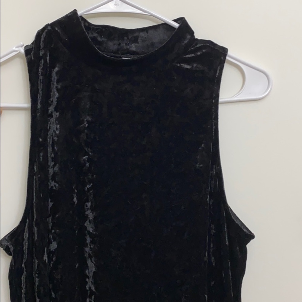 Black Velvet Dress